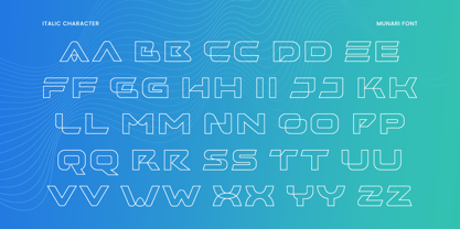 Munari Font Poster 11