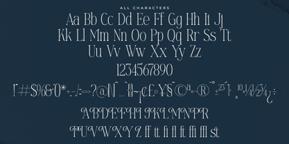 Mostlight Font Poster 8