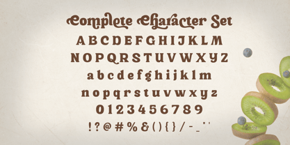 Andalima Font Poster 2