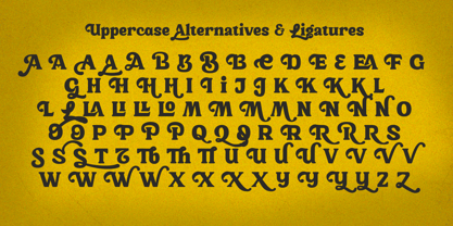 Andalima Font Poster 8