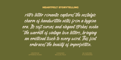 Radella Shathes Font Poster 8