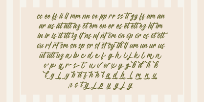 Radella Shathes Font Poster 13