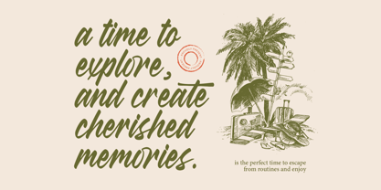 Radella Shathes Font Poster 4