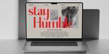 The New Memory Font Poster 4