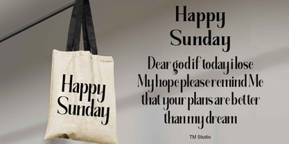 The New Memory Font Poster 8