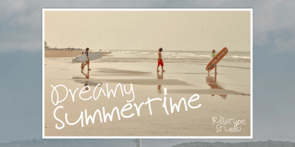 Dreamy Summertime Font Poster 1