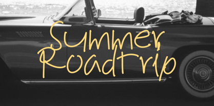 Dreamy Summertime Font Poster 8