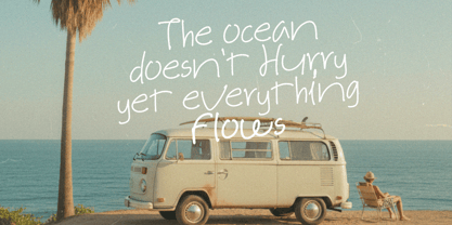 Dreamy Summertime Font Poster 4