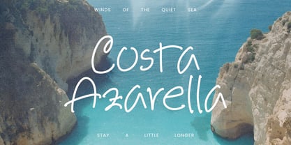 Dreamy Summertime Font Poster 2