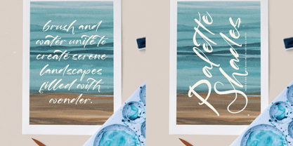 Heritage Diamond Font Poster 14