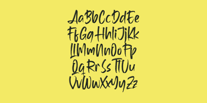 Hallow Mistelar Font Poster 10