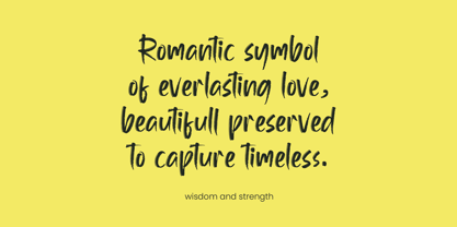 Hallow Mistelar Font Poster 6