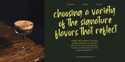 Hallow Mistelar Font Poster 5