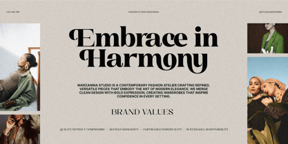 Dramonoir Font Poster 3