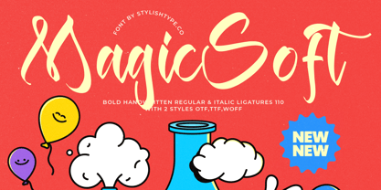 Magic Soft Font Poster 1