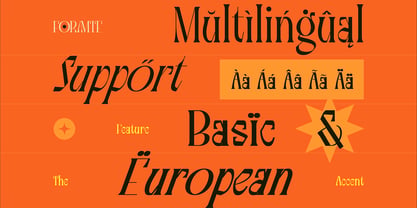 Foramte Font Poster 8