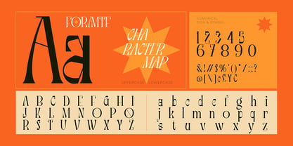 Foramte Font Poster 2