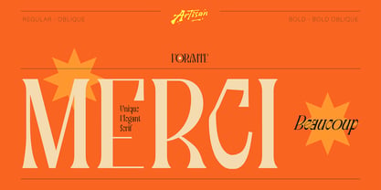 Foramte Font Poster 9