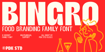 Bingro Font Poster 1