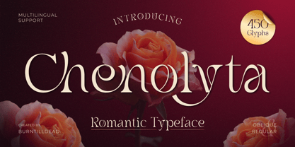 Chenolyta Font Poster 1