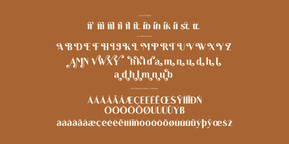 Hannah Claira Font Poster 8