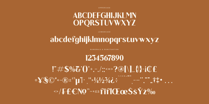 Hannah Claira Font Poster 7