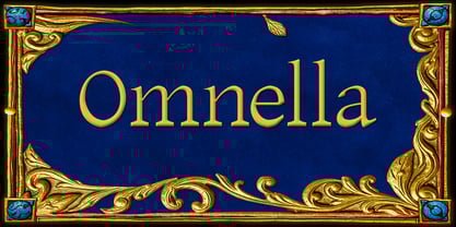 Omnella Font Poster 1