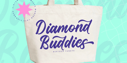 Restock Funkys Font Poster 6