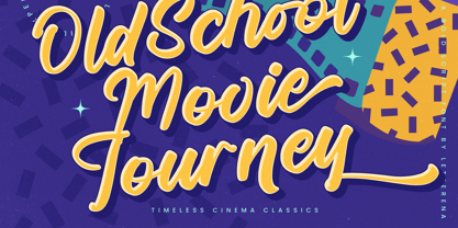 Restock Funkys Font Poster 5