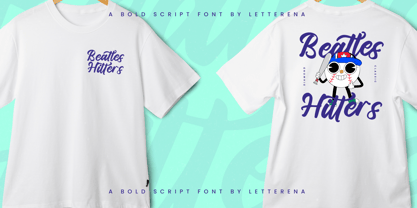 Restock Funkys Font Poster 4