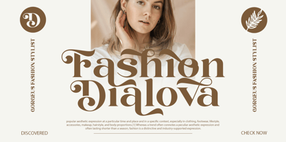 Dilema Figular Font Poster 3