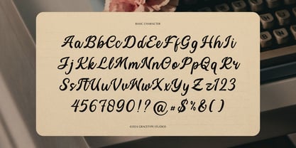 Lerafina Rumored Font Poster 10