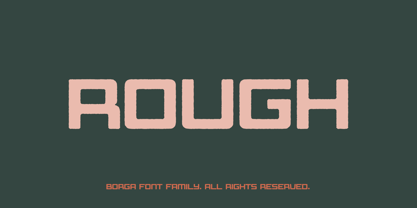 Borga Font Poster 6