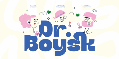Dr Boysk Font Poster 1