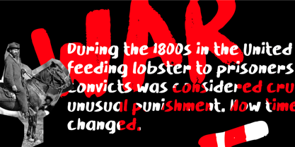 Fatofat Brush Font Poster 4