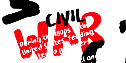 Fatofat Brush Font Poster 3