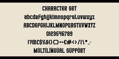 Rust Barrel Font Poster 5