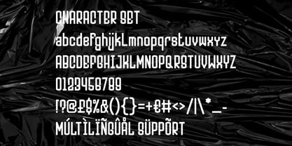 Rounded Capsule Font Poster 5