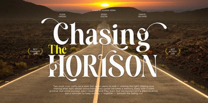 Aveline Eleganza Font Poster 4