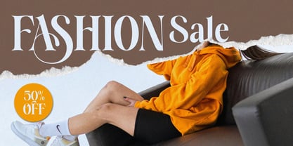 Aveline Eleganza Font Poster 9