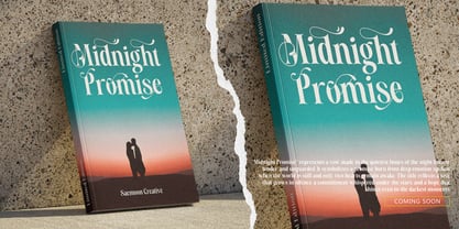 Aveline Eleganza Font Poster 8