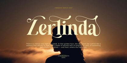 Aveline Eleganza Font Poster 2