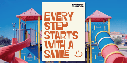 Smithy Plated Font Poster 5