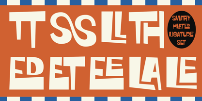 Smithy Plated Font Poster 10