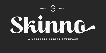 Skinno Font Poster 1