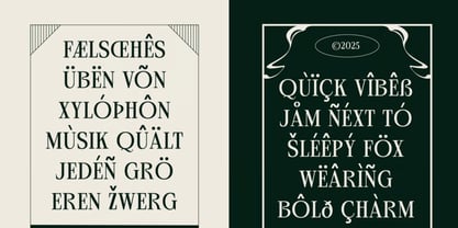 Aberoz Font Poster 3