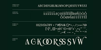 Aberoz Font Poster 7