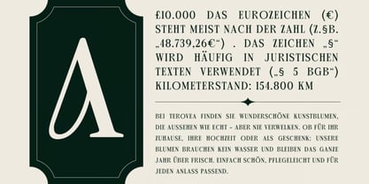 Aberoz Font Poster 2