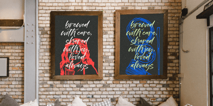 Rolling Highway Font Poster 4