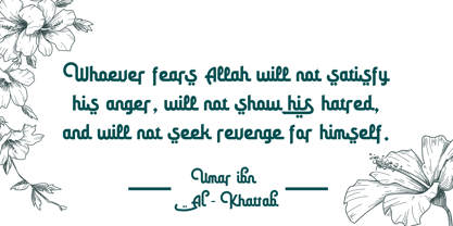 Saudi Arabia Font Poster 5